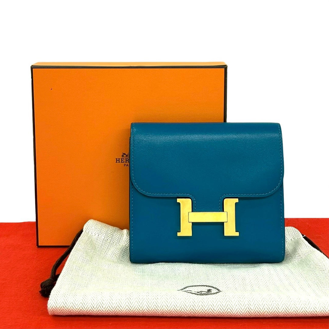 Hermes Constance 緊湊型雙折皮夾