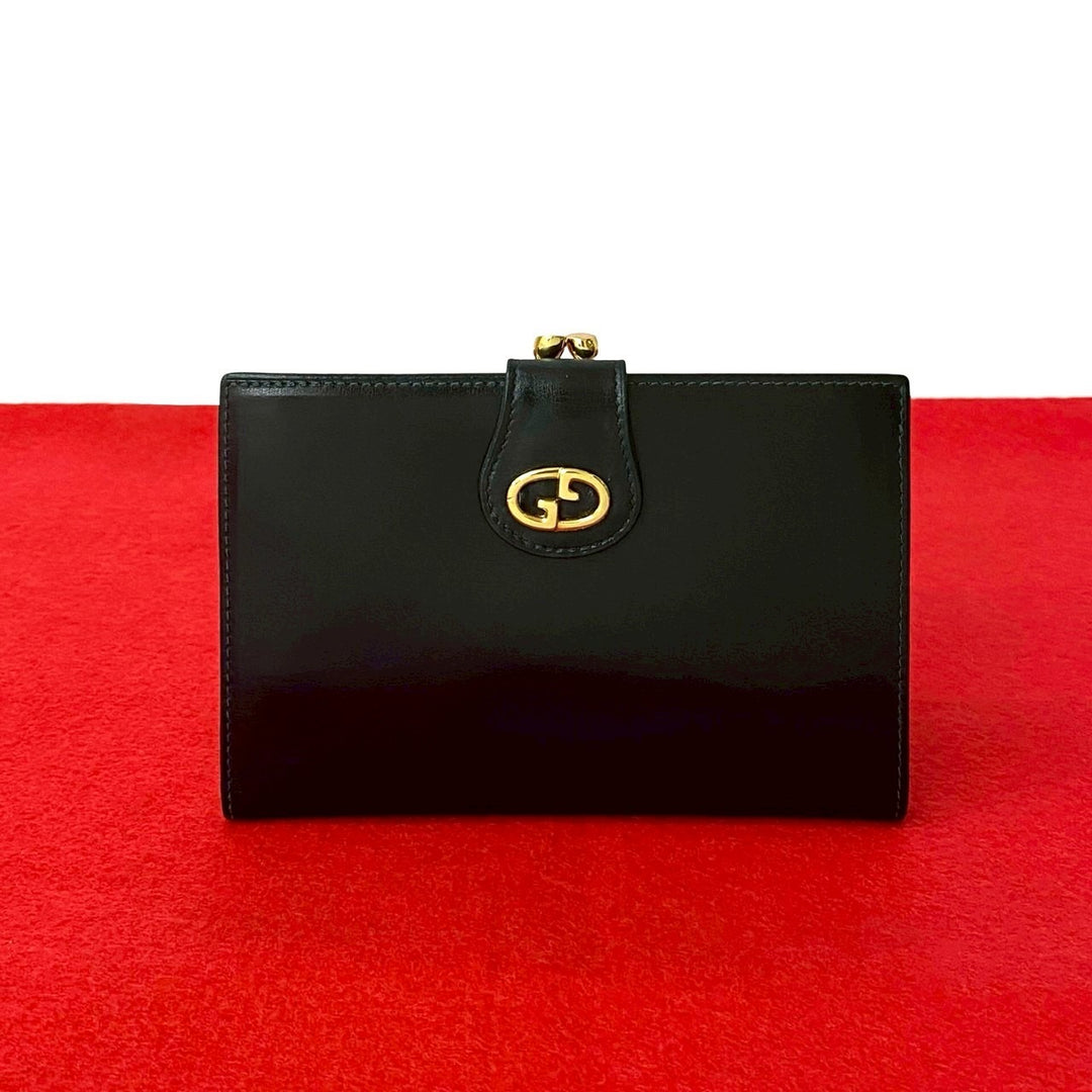 雙折皮夾 gucci