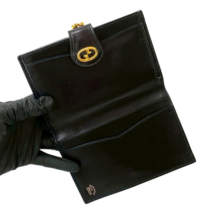 雙折皮夾 gucci