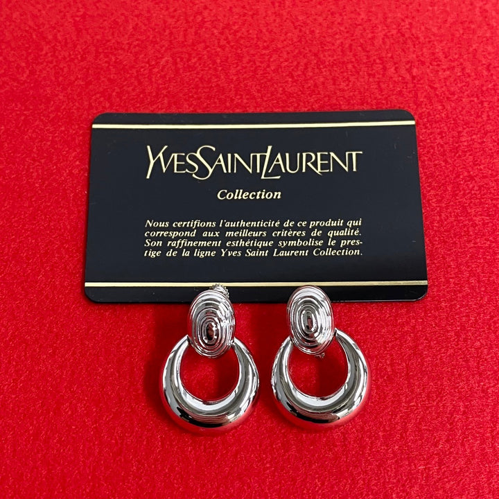 earrings yves saint laurent