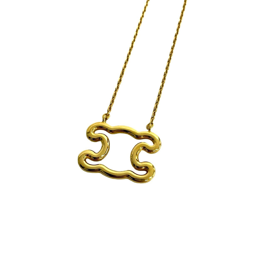 necklace celine triomphe frame