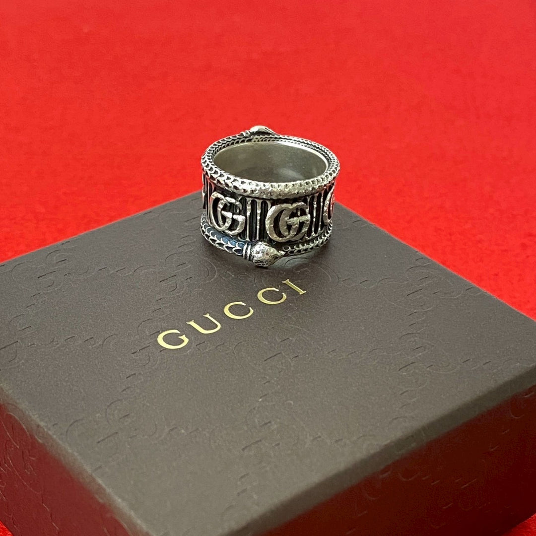 Rings Gucci Double G Snake Ring