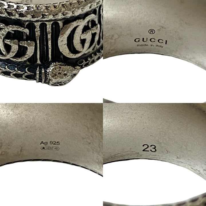 Rings Gucci Double G Snake Ring