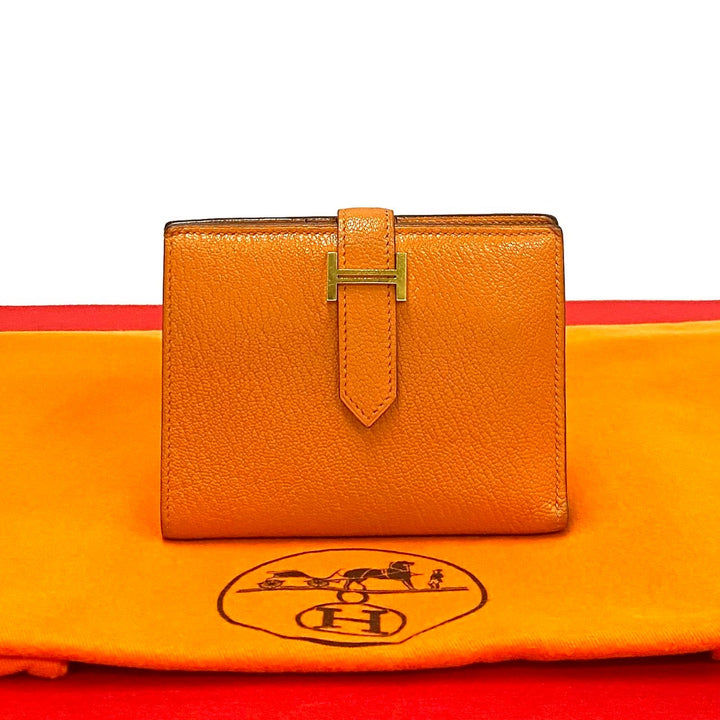Hermes Bearn 緊湊型雙折皮夾