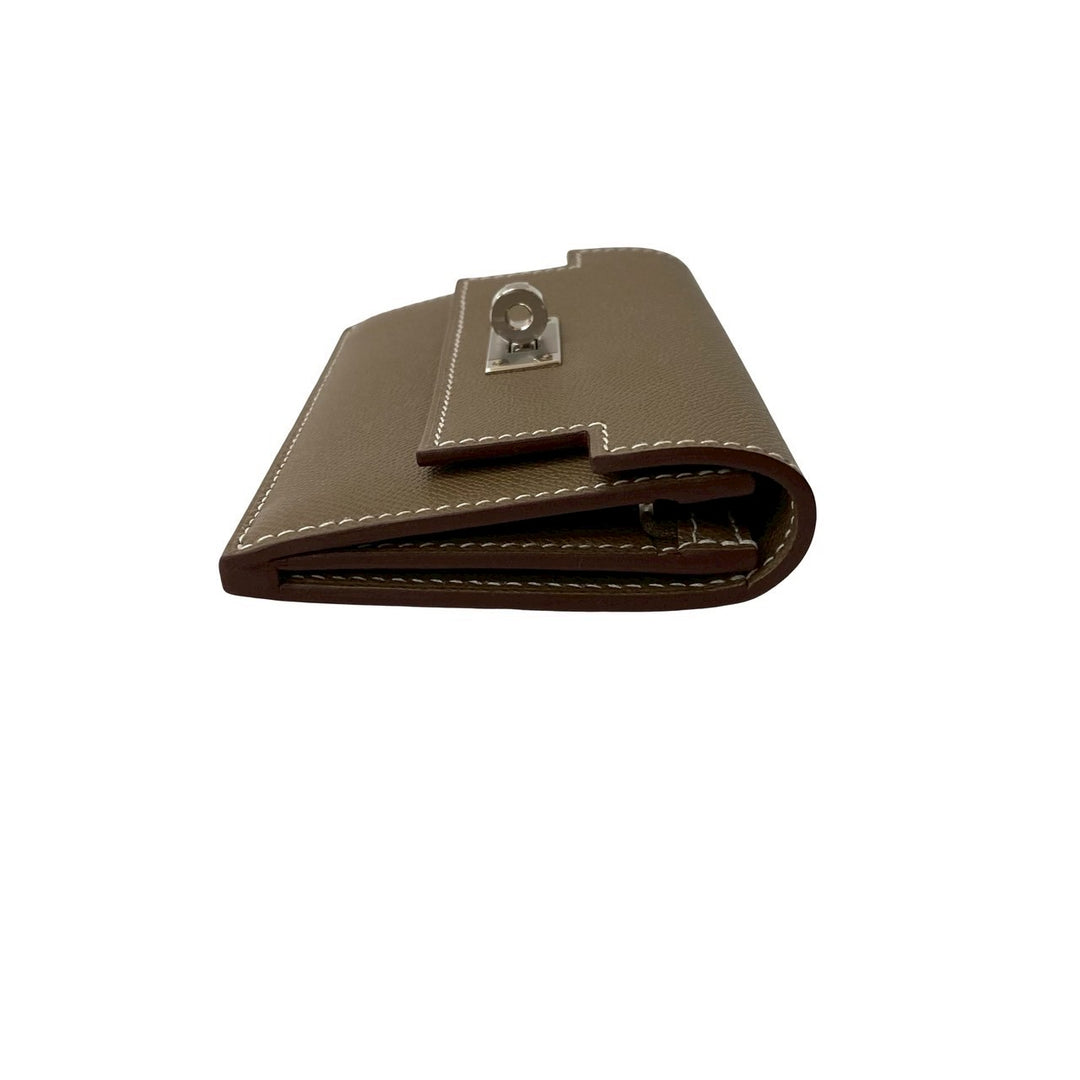 Coin Case Hermes Kelly Pocket Slim Wallet