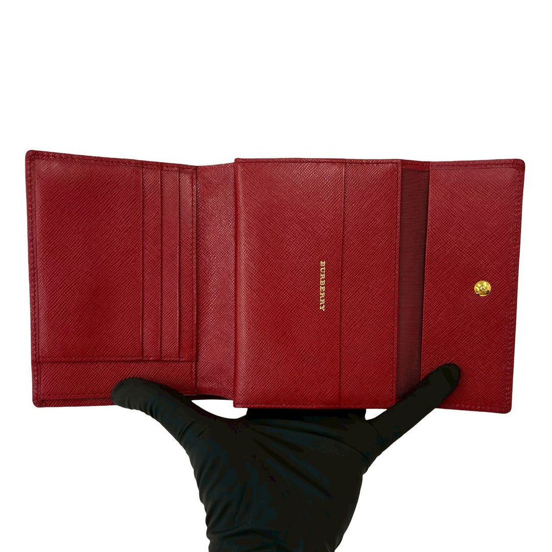 trifold wallet burberry