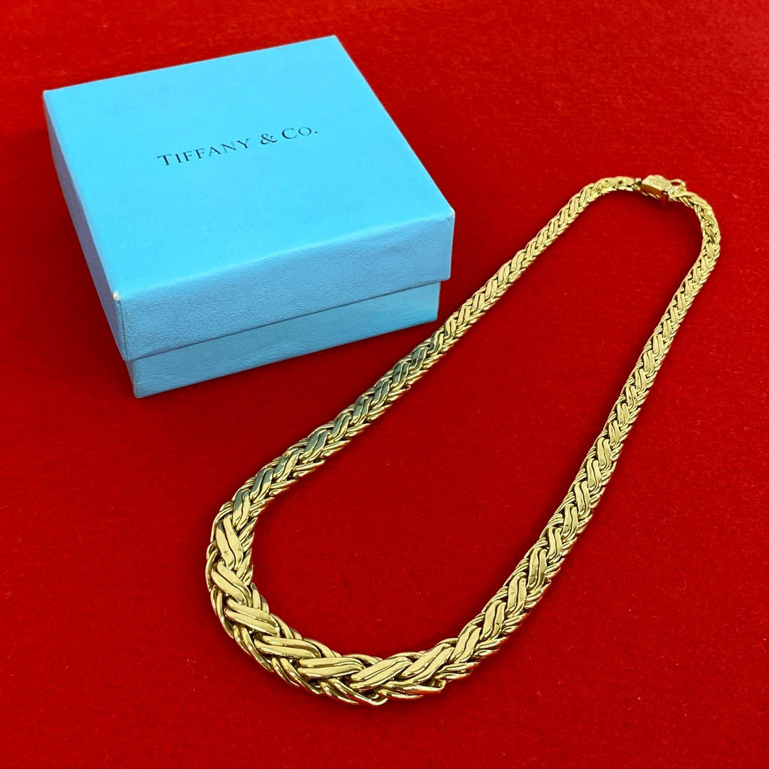 ネックレス ティファニー ビザンチン ブレイド ネックレス