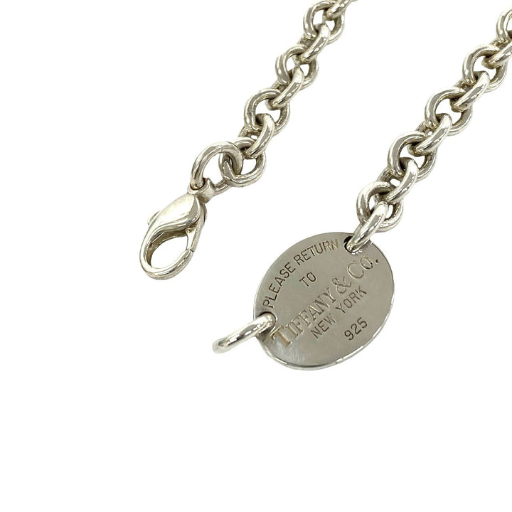 Necklace Tiffany Return Toe Oval Tag Necklace