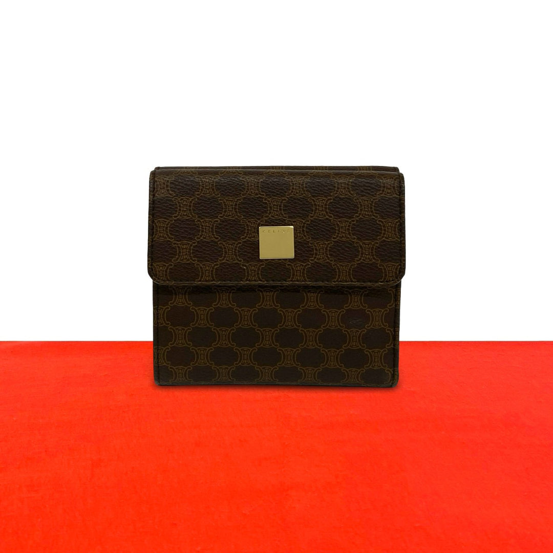 trifold wallet celine