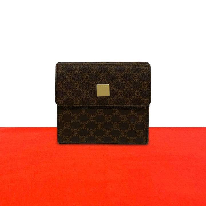 trifold wallet celine