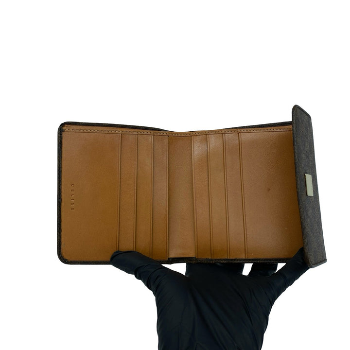 trifold wallet celine