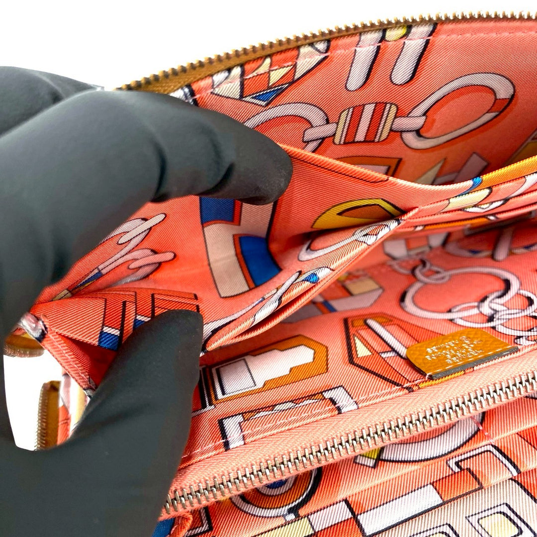 Long wallet Hermes Azap long silk in