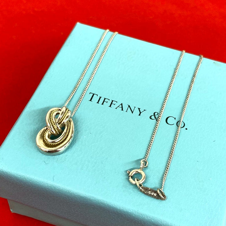Necklace Tiffany Twist Knot Rope Necklace