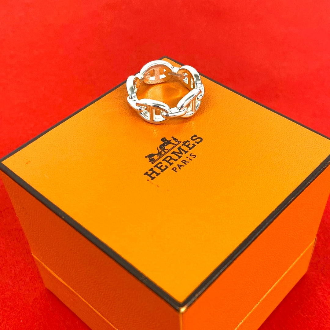 Rings/Rings Hermes Chaine d'Ancre Enchene Ring