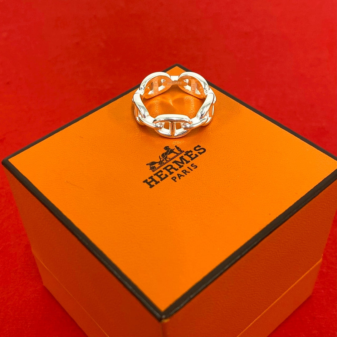 Rings/Rings Hermes Chaine d'Ancre Enchene Ring