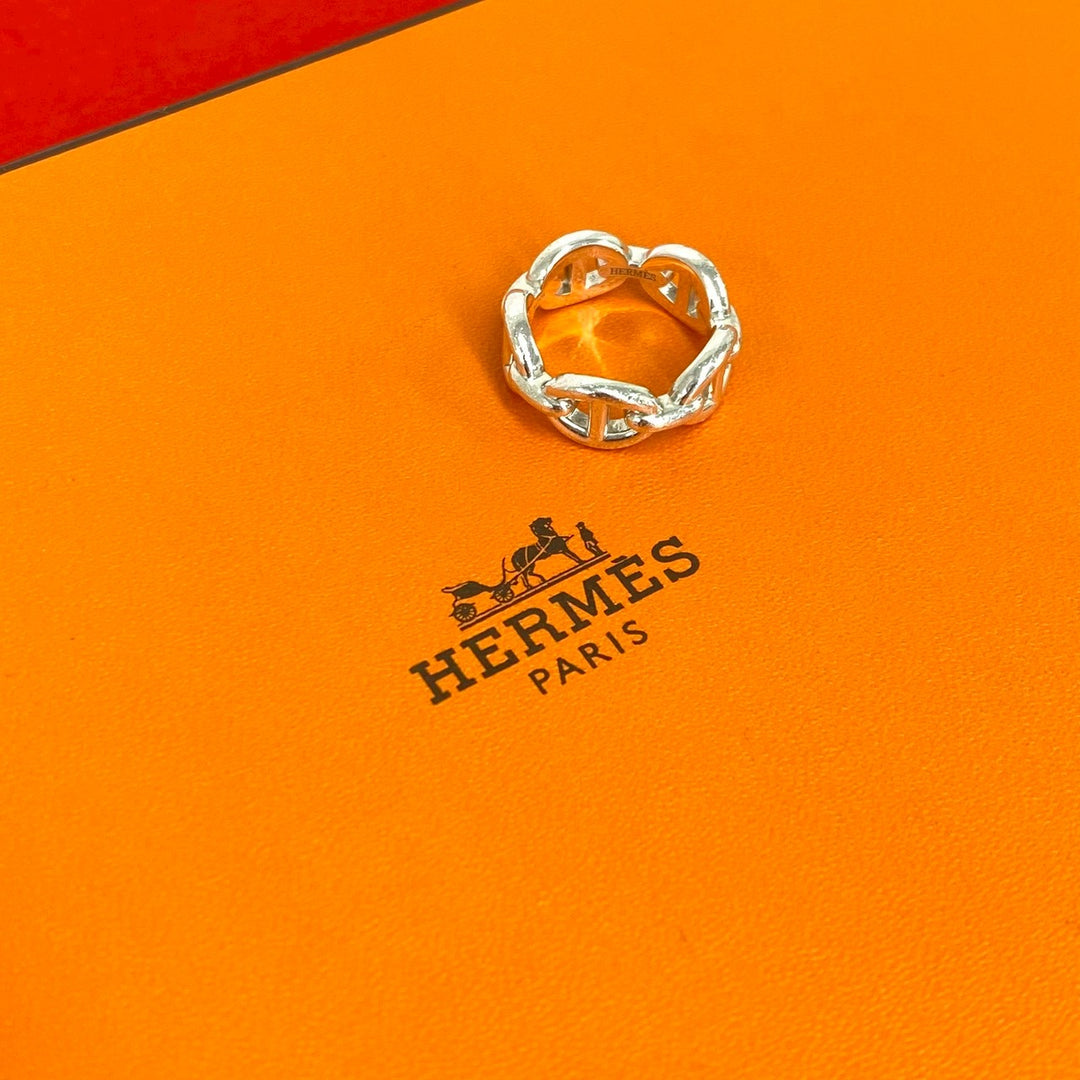 Rings/Rings Hermes Chaine d'Ancre Enchene Ring