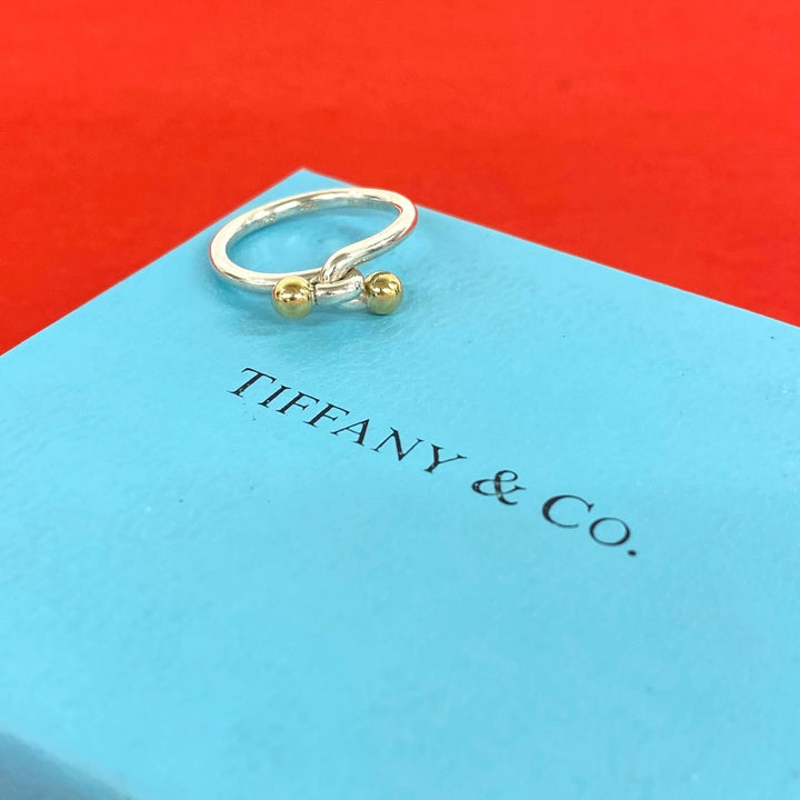 Rings Tiffany Double Hook & Eye Ring