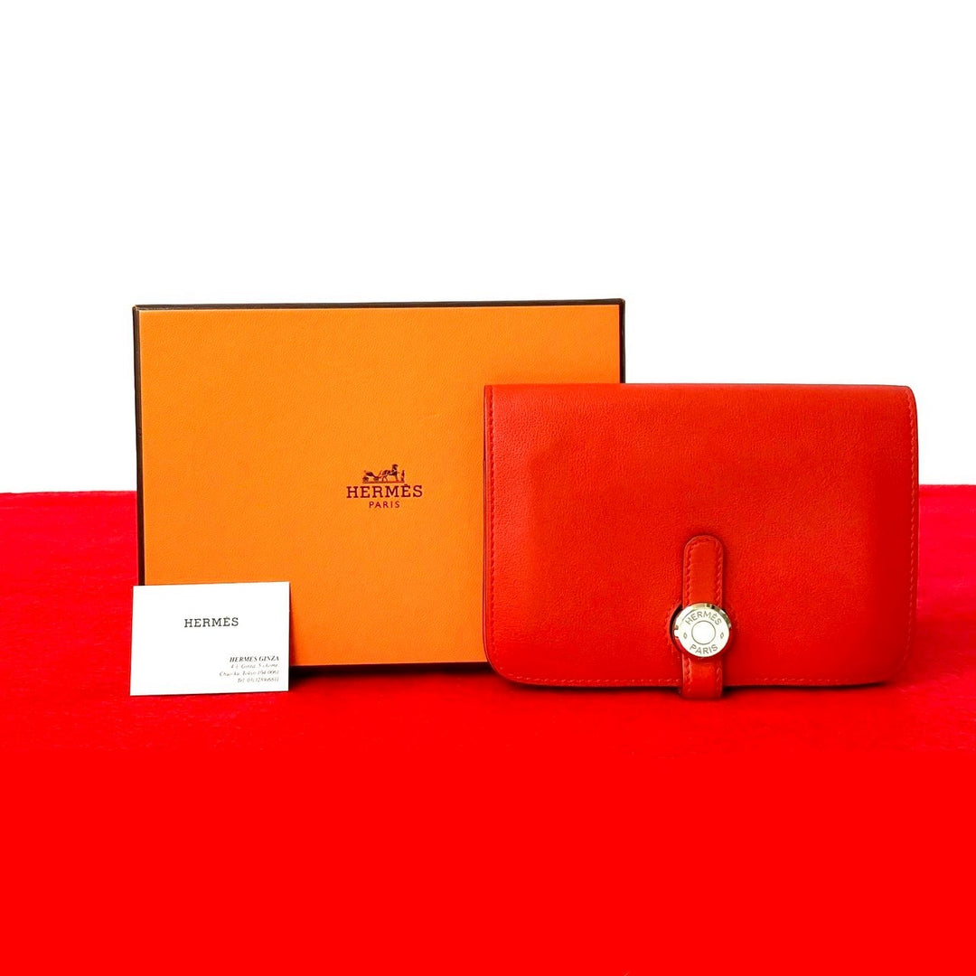 Bifold wallet Hermes Dogon compact