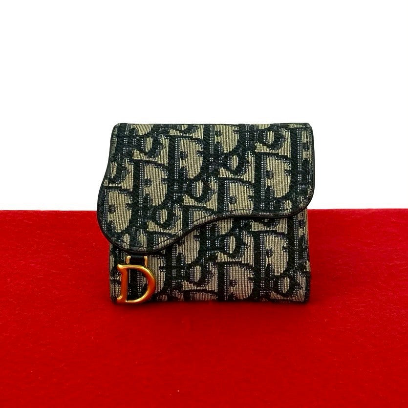 trifold wallet dior