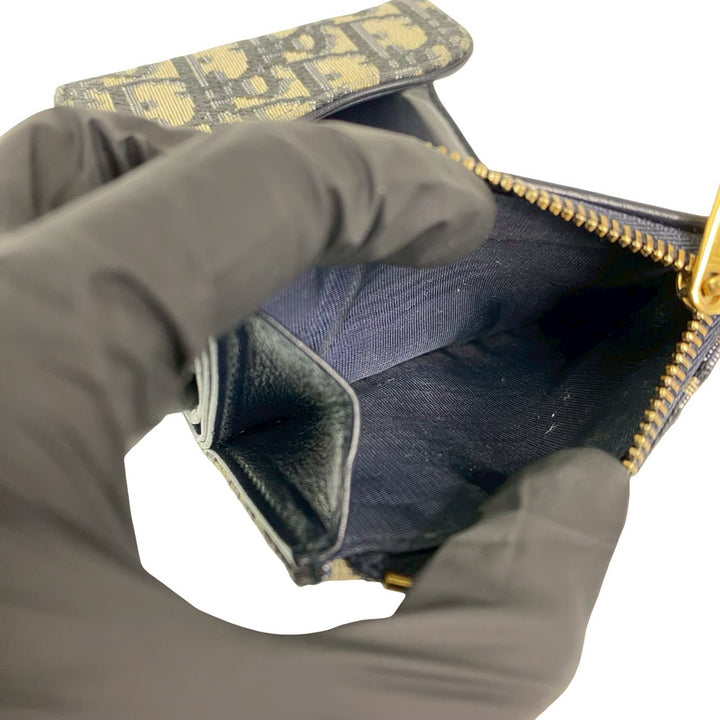 trifold wallet dior