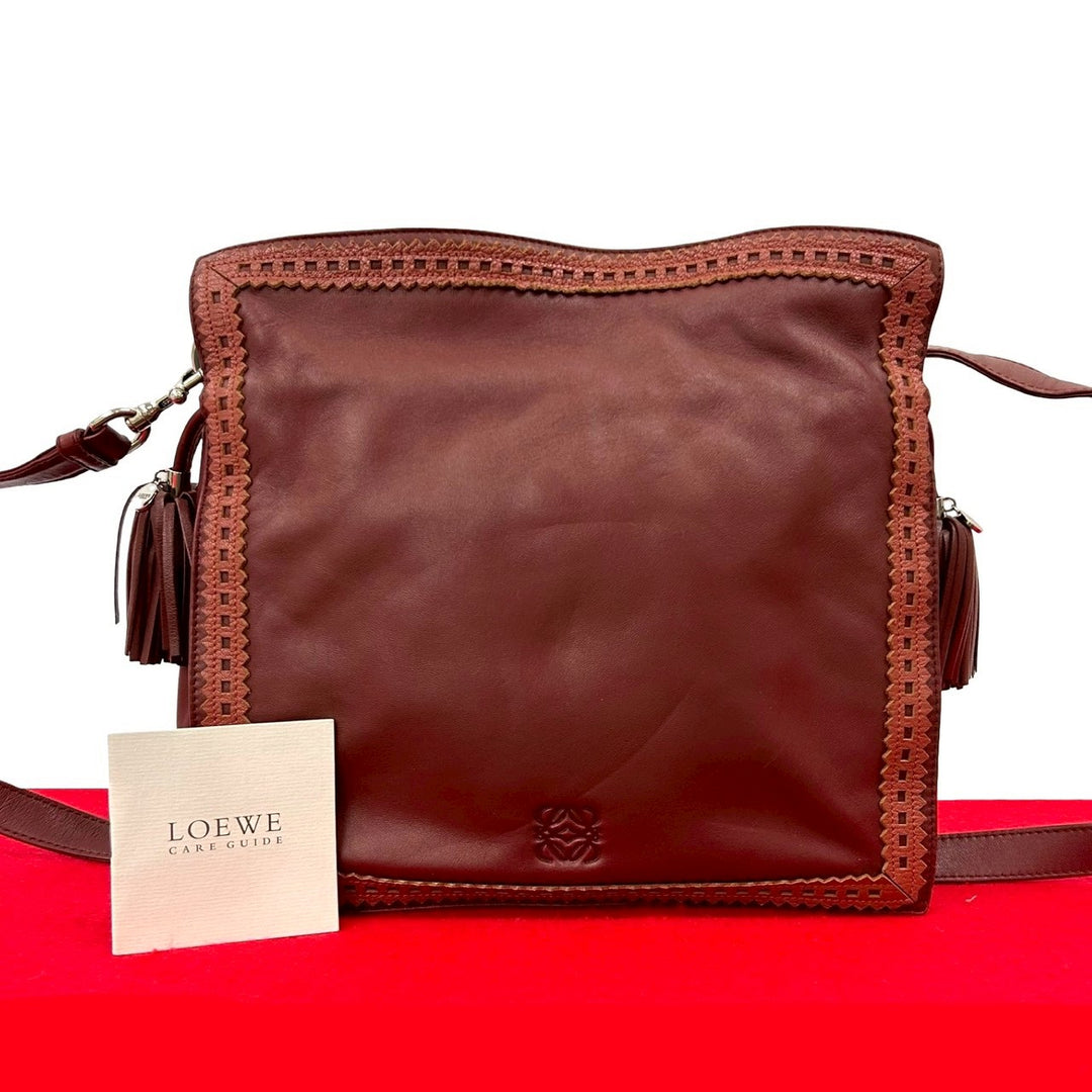 shoulder bag loewe flamenco