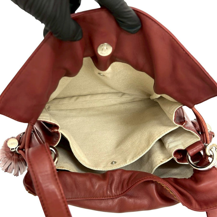 shoulder bag loewe flamenco