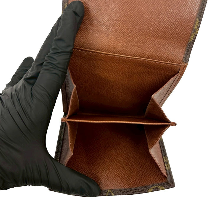 Tri-fold wallet Louis Vuitton Portomone Bier