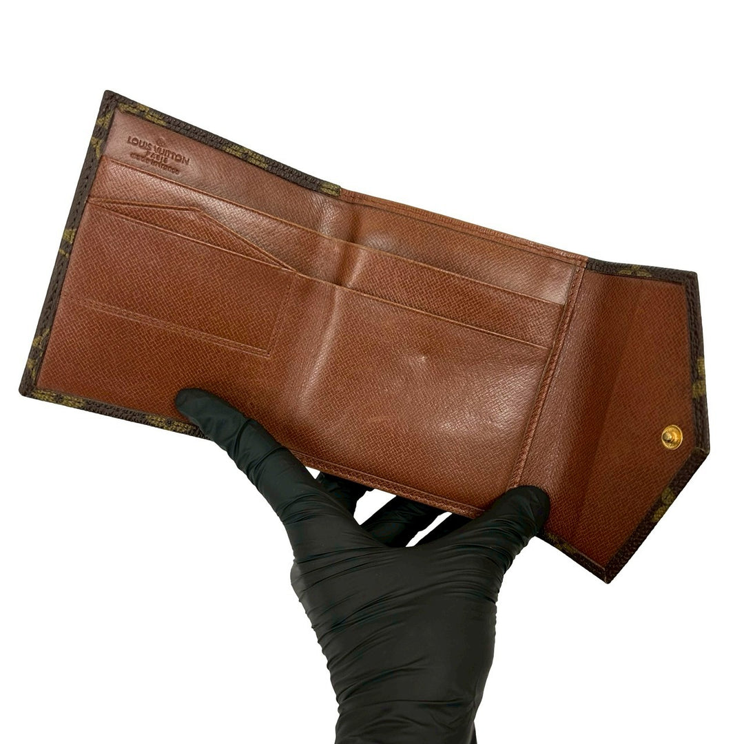 Tri-fold wallet Louis Vuitton Portomone Bier