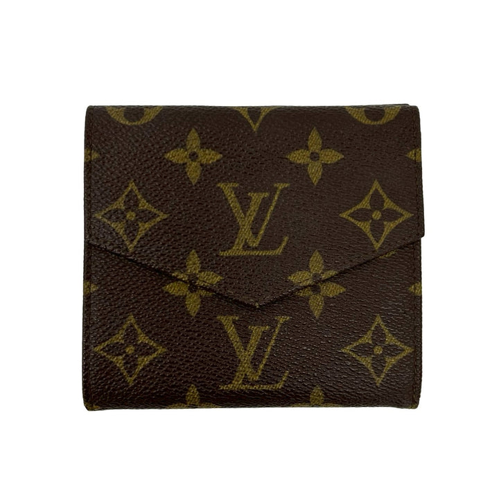 Tri-fold wallet Louis Vuitton Portomone Bier