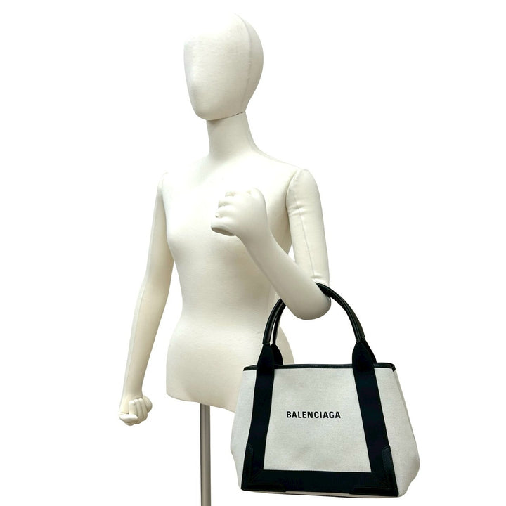 手提包 Balenciaga 海軍藍 cabas S