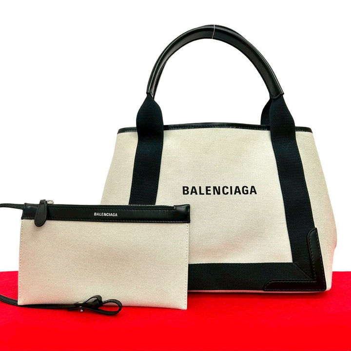 手提包 Balenciaga 海軍藍 cabas S