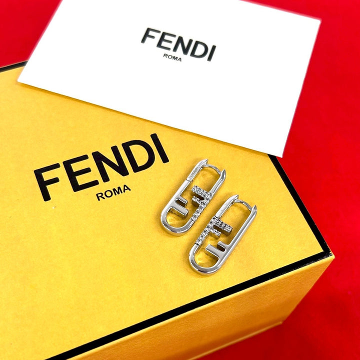 earrings fendi auroch earrings