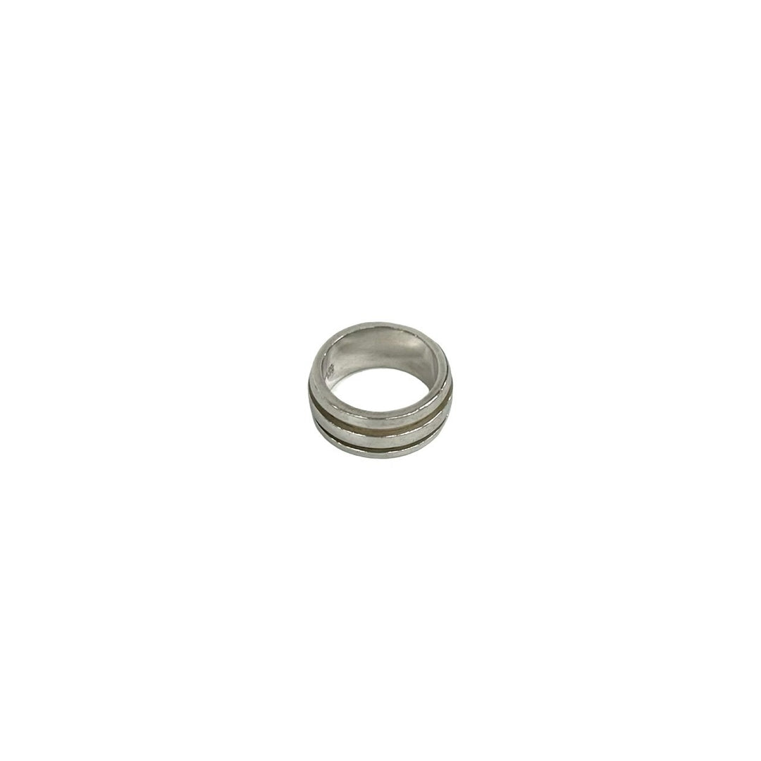Rings Tiffany Grooved Double Line Ring