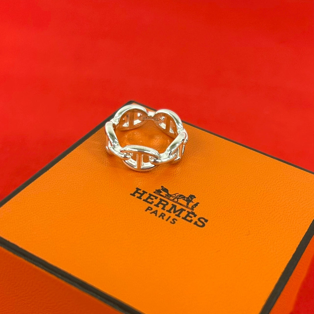 Rings/Rings Hermes Chaine d'Ancre Enchene Ring