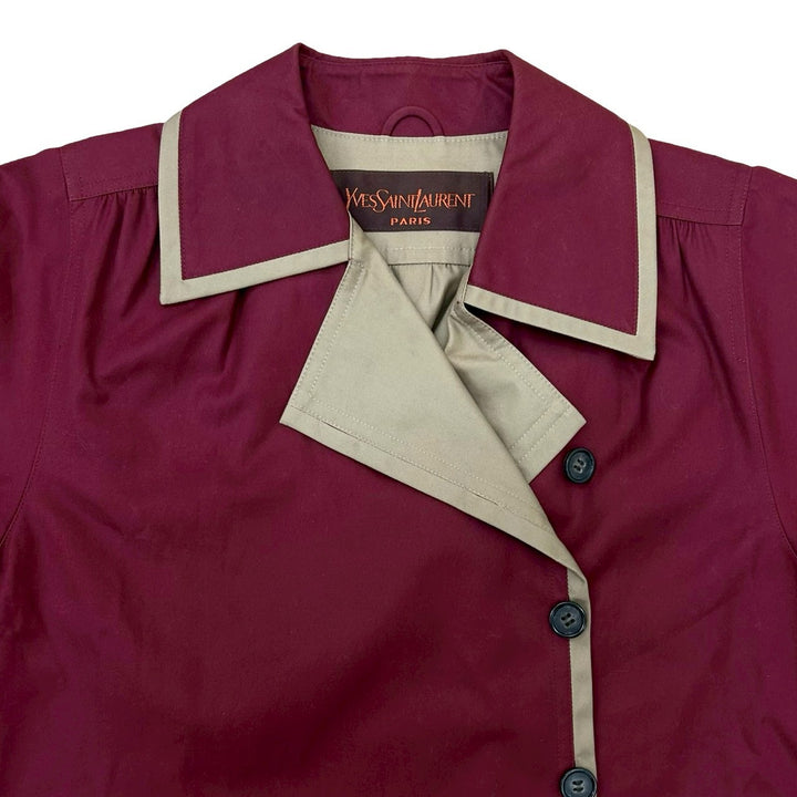 trench coat yves saint laurent
