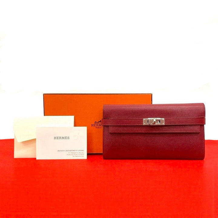 長皮夾 Hermes Kelly 皮夾 長