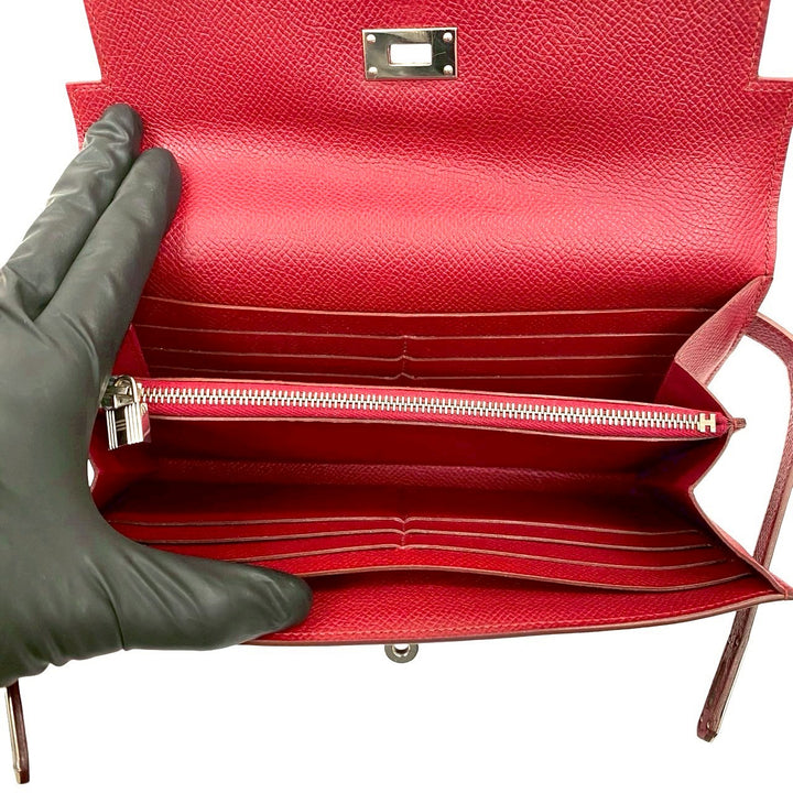 長皮夾 Hermes Kelly 皮夾 長