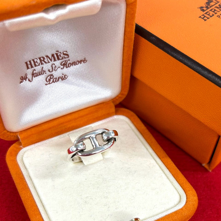 Rings Hermes Chaine d'Ancre Ring