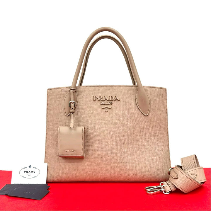 shoulder bag prada monochrome