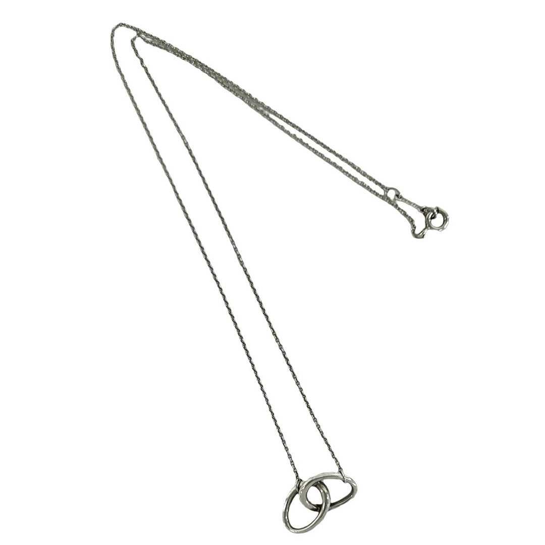 necklace tiffany double loop necklace