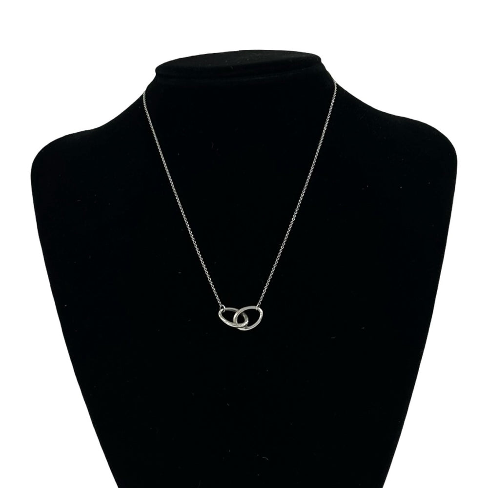 necklace tiffany double loop necklace