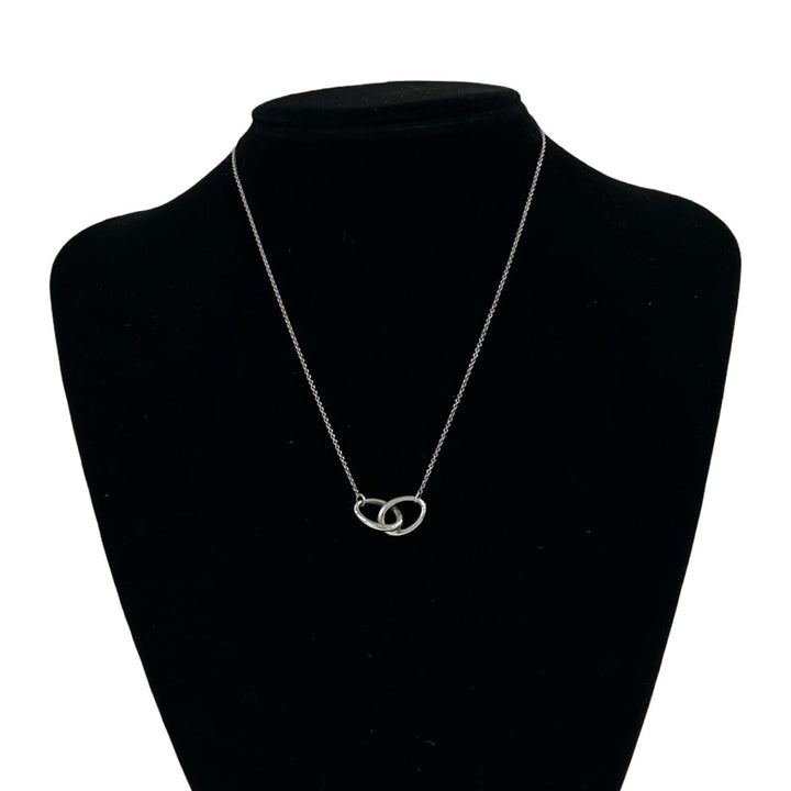 necklace tiffany double loop necklace