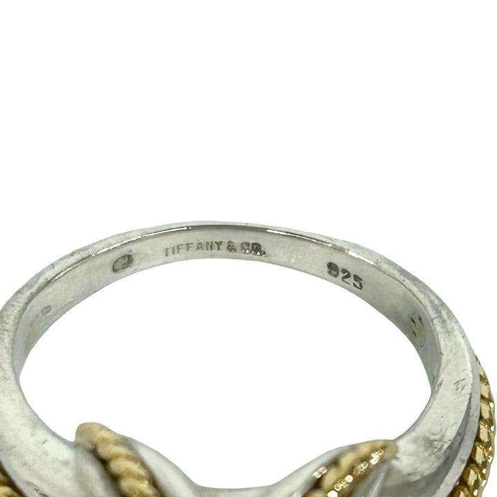 リング・指輪 ティファニー シグネチャー クロス コンビ リング