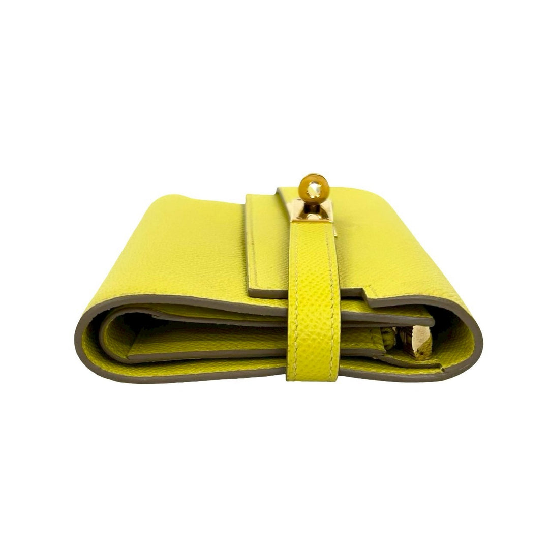 Bifold wallet Hermes Kelly wallet compact
