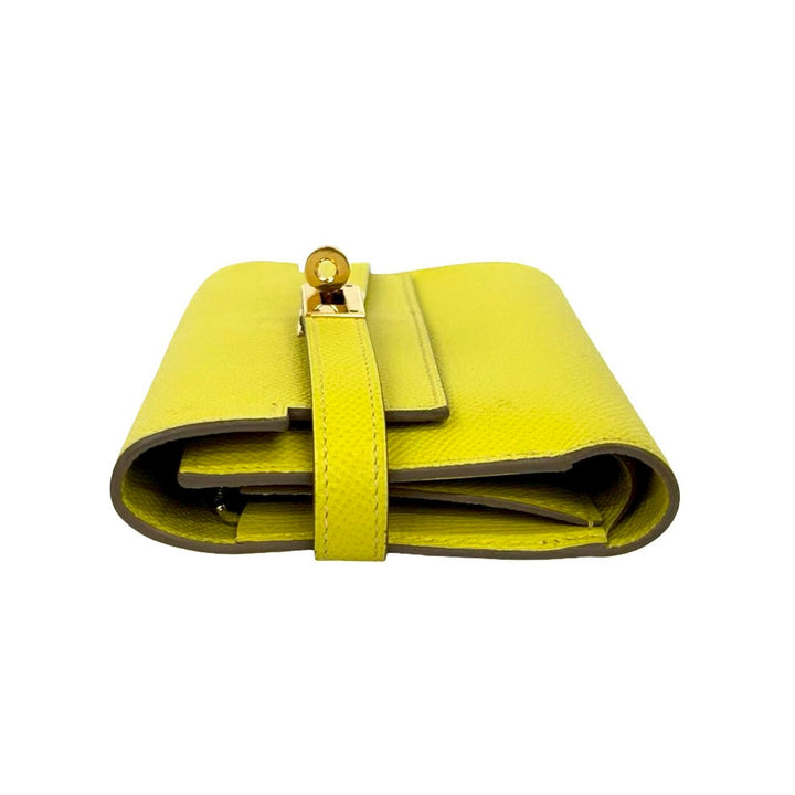 Bifold wallet Hermes Kelly wallet compact