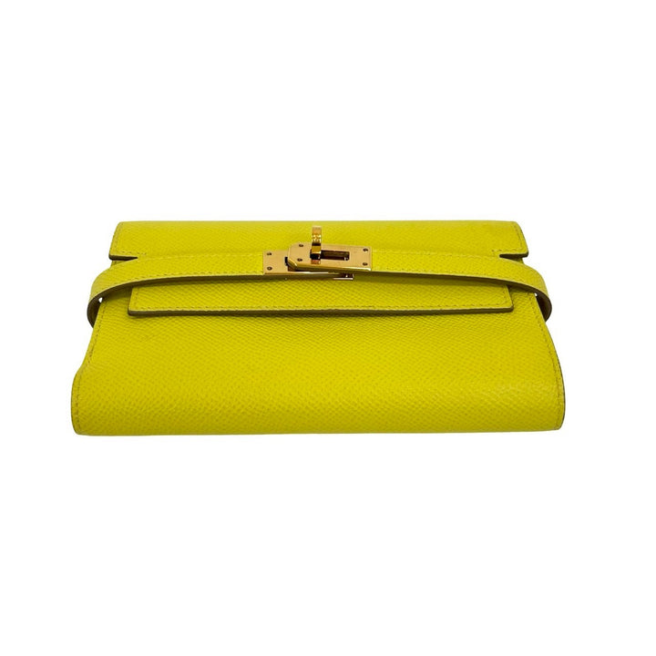 Bifold wallet Hermes Kelly wallet compact