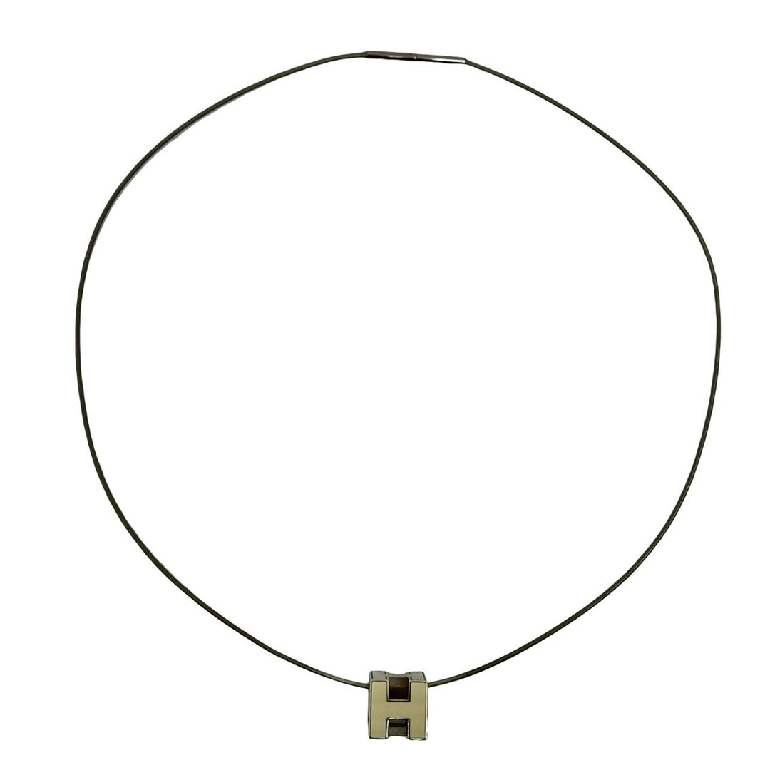 Necklace Hermes Cage de Ash H Cube