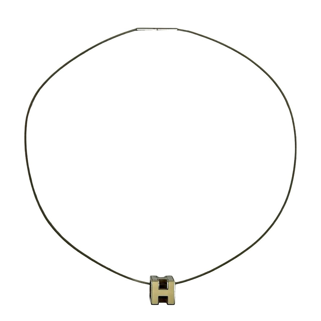 Necklace Hermes Cage de Ash H Cube