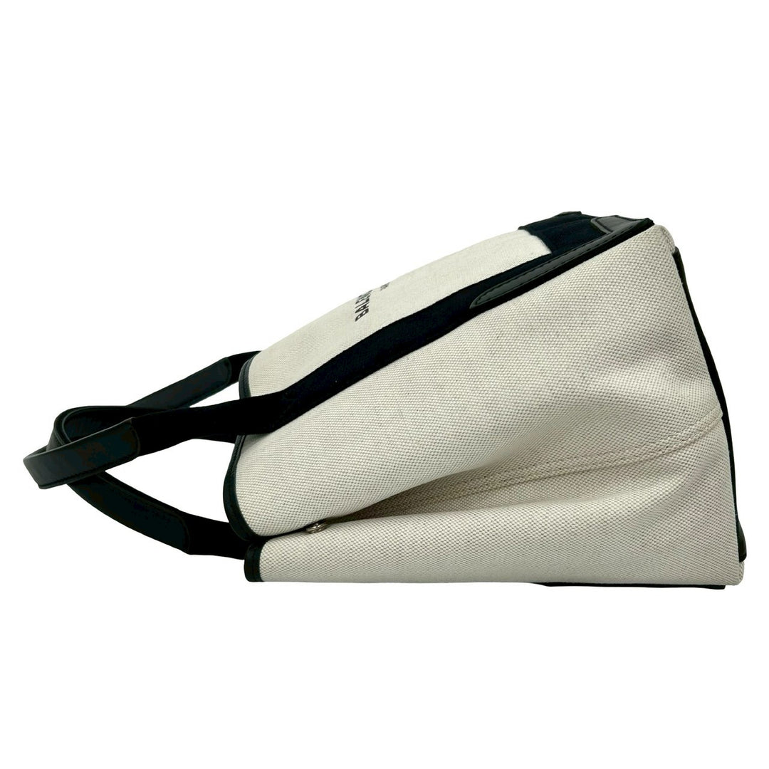 Handbag Balenciaga Navy Cabas S