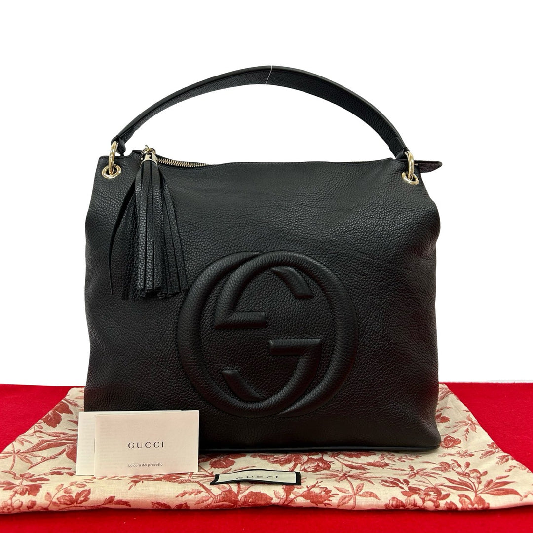 單肩包 gucci soho